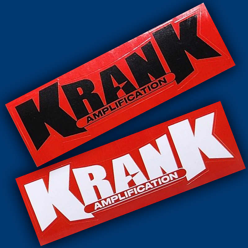 KRANK AMPS STICKER AMPLIFICATION AMPLIFIERS INSANELY RARE | Reverb