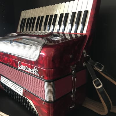 Crucianelli 96 Bass 7 Registers 1970s - Red image 2