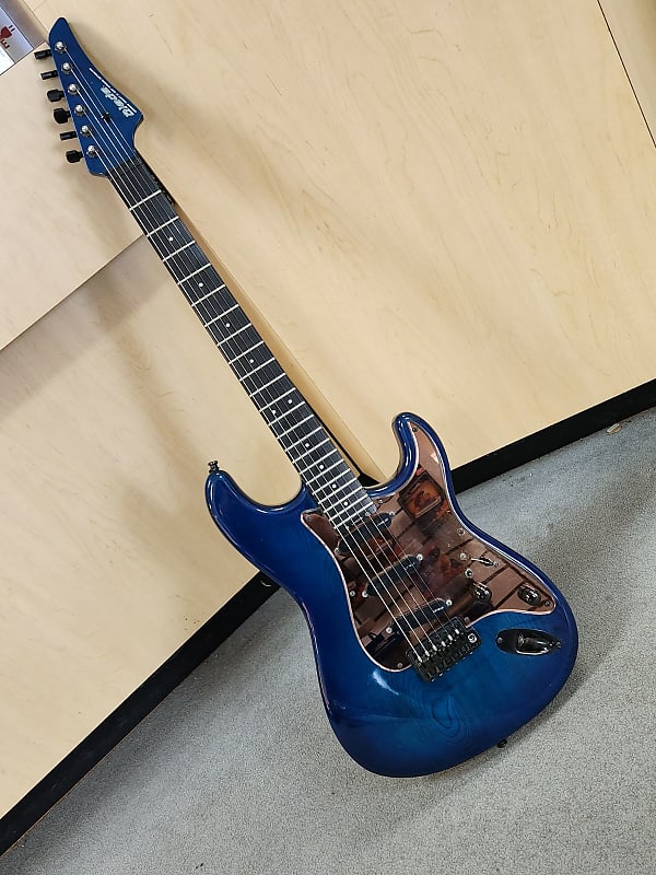 LEVINSON BLADE Guitar w Hard Case RH-4 1990's ? - Blue | Reverb