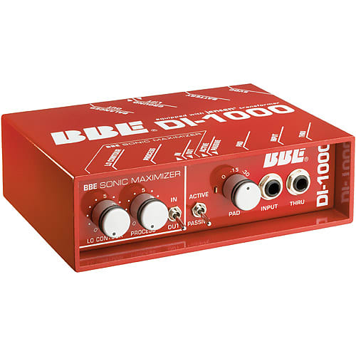 BBE DI-1000 Jensen-Equipped Direct Box with Sonic Maximizer image 1