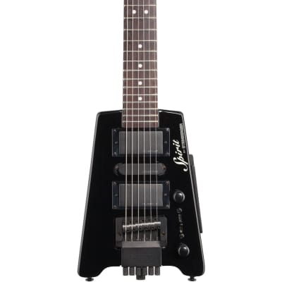 Steinberger Spirit GT Pro Deluxe Electric Guitar (with Bag), Black image 1