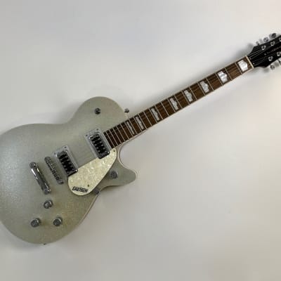 Gretsch G5439 Electromatic Pro Jet with Black Top Filter'Tron Pickups 2017 Silver Sparkle for sale