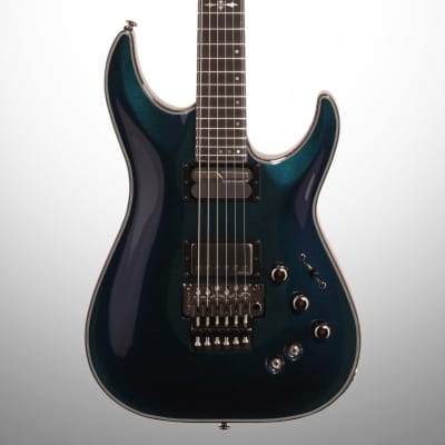 Schecter Hellraiser Hybrid C-1FRS Electric Guitar, Ultra Violet