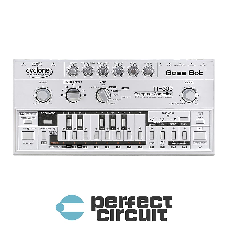 Cyclone Analogic Bass Bot TT-303 Mk1 Analog Synthesizer | Reverb