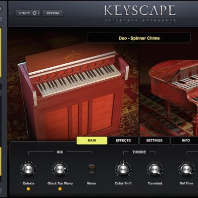 New Spectrasonics Keyscape Virtual Keyboard Collection VST AU AAX
