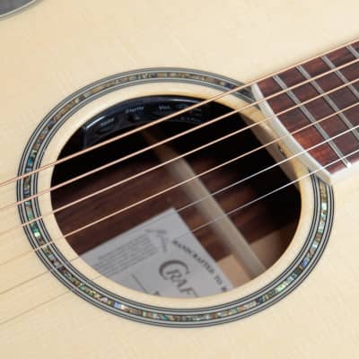 Crafter TC-035e Electro 'Orchestral' Acoustic Guitar Cutaway image 10