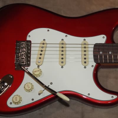 Partscaster Fender Squier CV Strat 60s Candy Apple Red Body WD Music Rosewood Neck Gotoh Tuners RH Factor Pickups Gig Bag Included! image 2