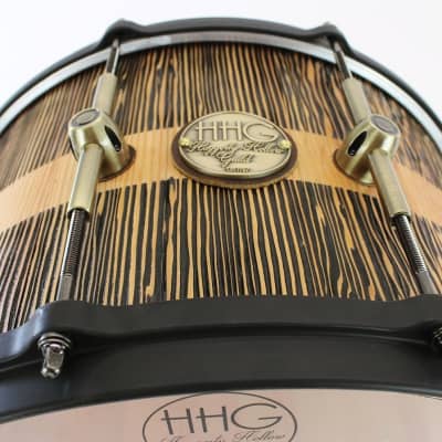 HHG drums 14x9 Reclaimed Douglas Fir Stave Snare Drum image 5