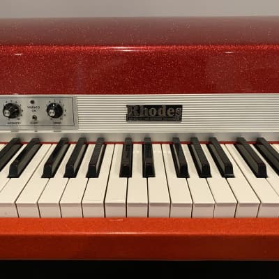 Custom Red Sparkle Rhodes Suitcase Piano image 3