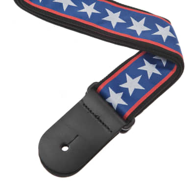 Planet Waves Woven Guitar Strap, Stars & Stripes image 1
