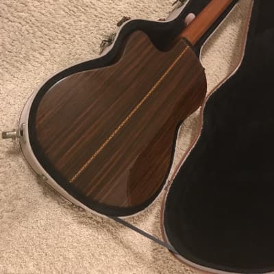 ALVAREZ YAIRI CY127CE Classical Acoustic Electric Guitar made in Japan 1989 with original hard case image 12