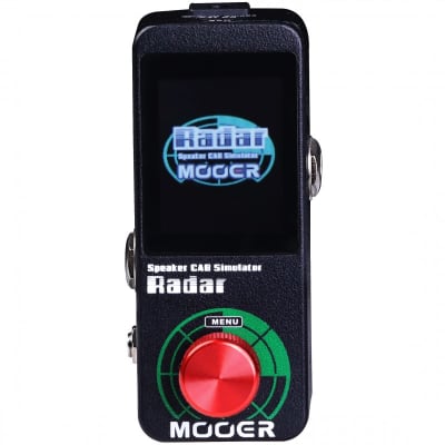 Mooer Radar Speaker Cab Simulator IR loader with Color LED Screen image 1