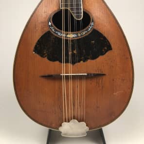 1920's S.S. Stewart Professional Birdseye Spruce & Mahogany Mandolin image 3