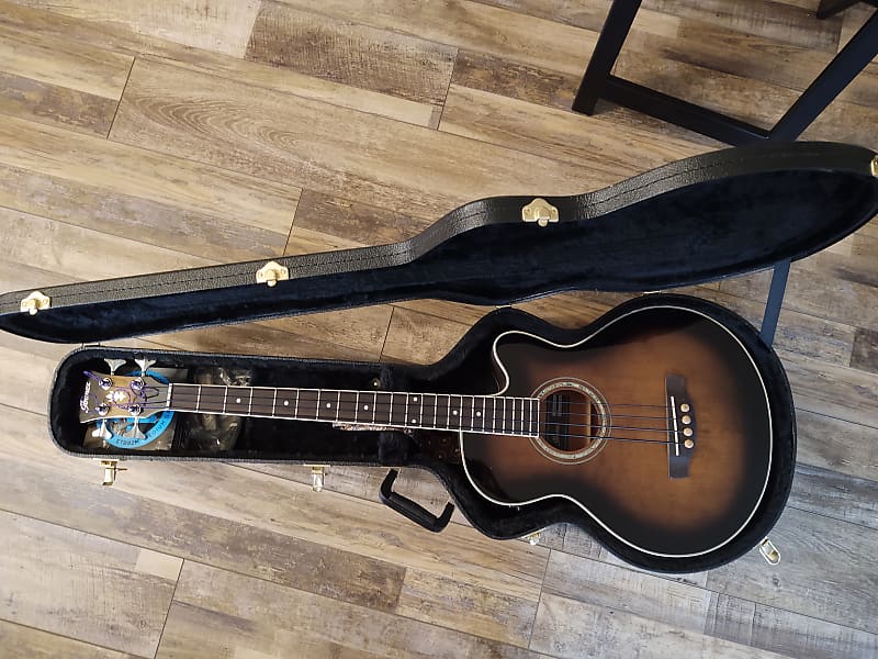 Ibanez AEB10EDVS 20152020 dark violin sunburst, high gloss Reverb