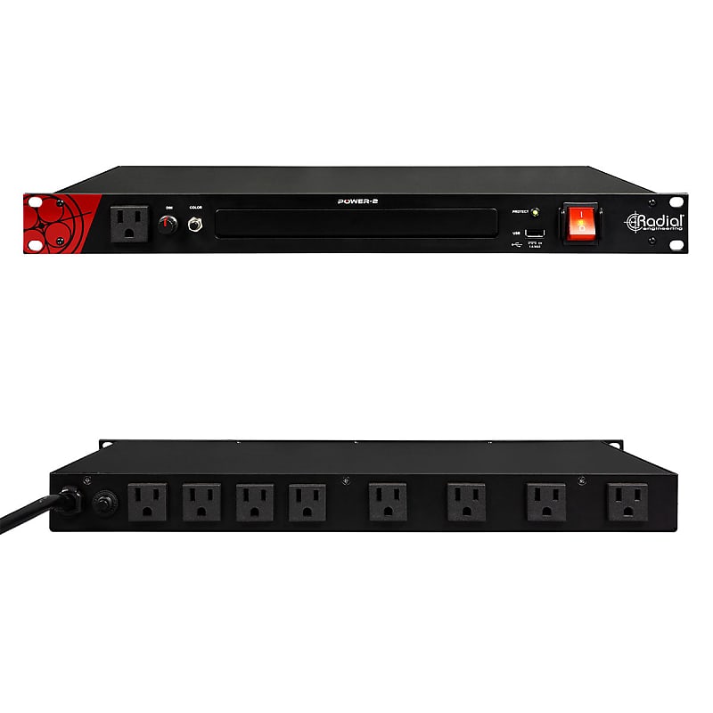 Radial Power-2 - Rackmount Power Conditioner Surge Suppressor with LED