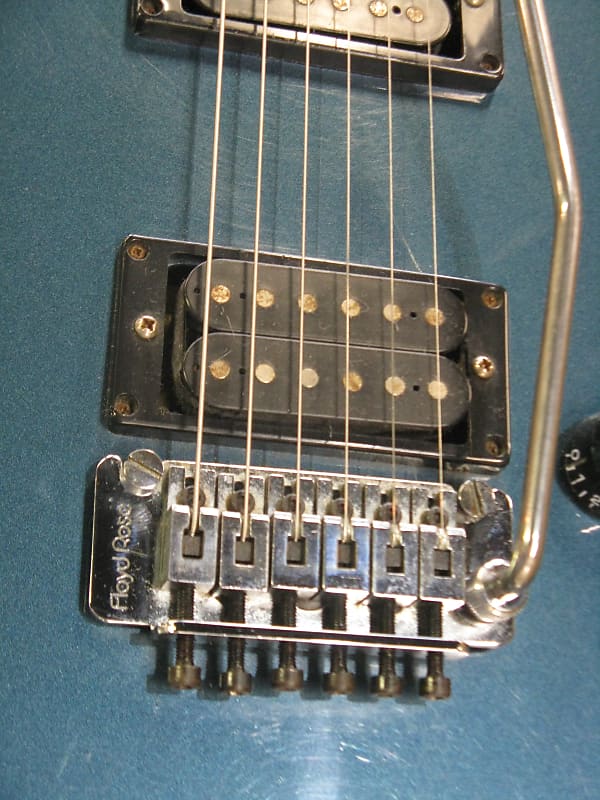 Kramer Striker 200ST 1980's Blue W/Floyd Rose Single Locking