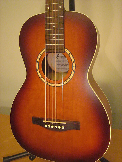 Simon and Patrick Songsmith Parlor Tobacco Burst blemished S P