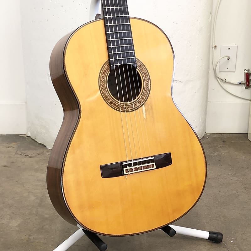 1980s Yamaha CG-170SA Vintage Flat Top Classical Acoustic Guitar - w/  Original Case!