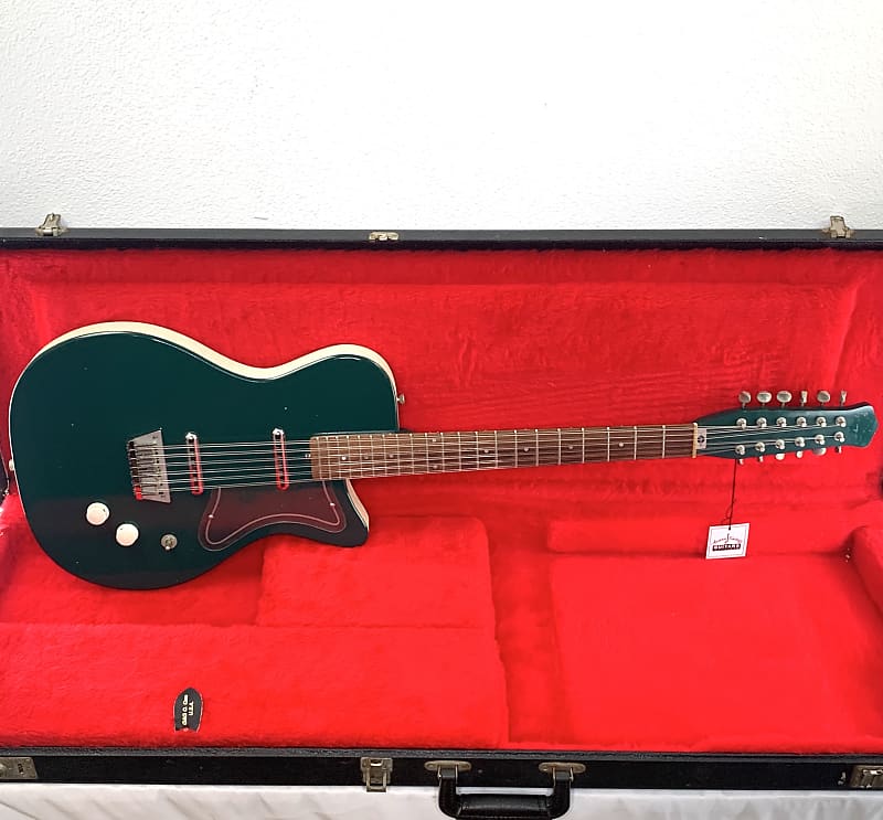 Jerry Jones Neptune 12 String 1998 - Rare Green image 1