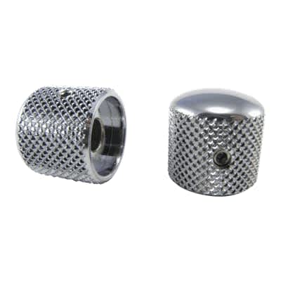 Ernie Ball 6354 Tele Knob Chrome Pair