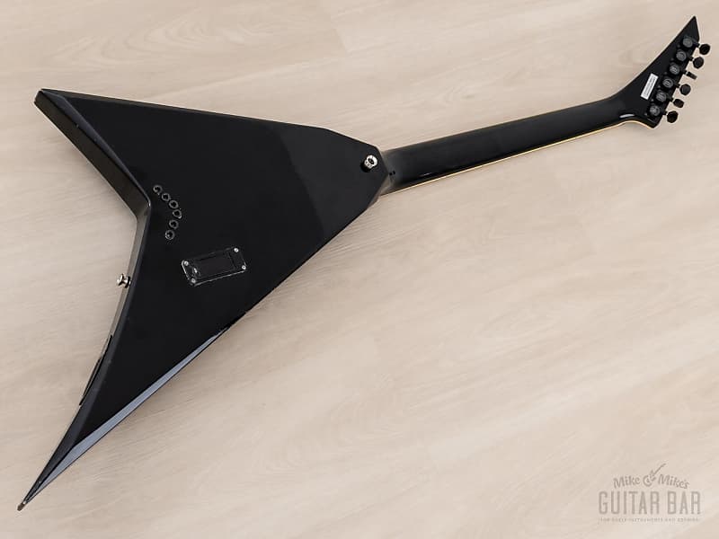 2006 Jackson Stars Randy Rhoads RR-J2BE Flying V Black w/ EMG | Reverb