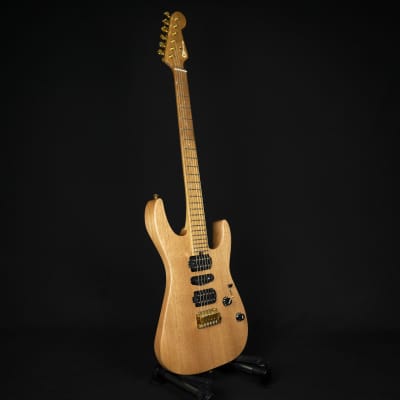 Charvel Pro-Mod DK24 Solid Body Electric Guitar Maple Fingerboard Mahogany Natural (MC220002334) image 5