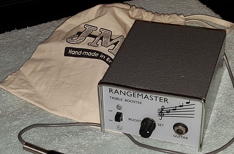 Rangemaster Treble Booster Dallas Musical Industries London HAND 