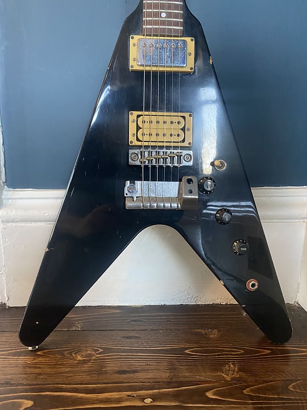 Ibanez vintage 1982 RR400 Rocket Roll II Flying V | Reverb