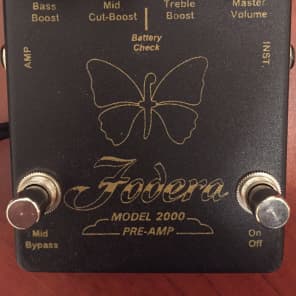 Fodera Model 2000 Preamp | Reverb