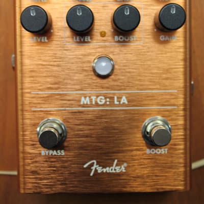 Reverb.com listing, price, conditions, and images for fender-mtg-la
