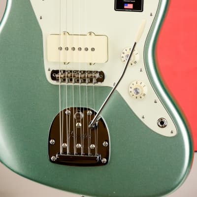 Fender American Professional II Jazzmaster®, Maple Fingerboard, Mystic Surf Green Electric Guitar image 8