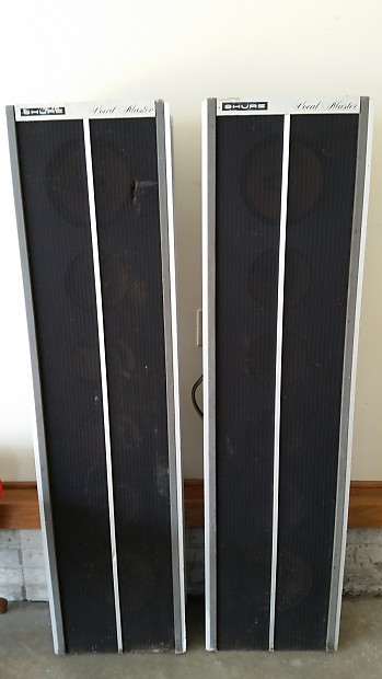 Vintage deals shure speakers