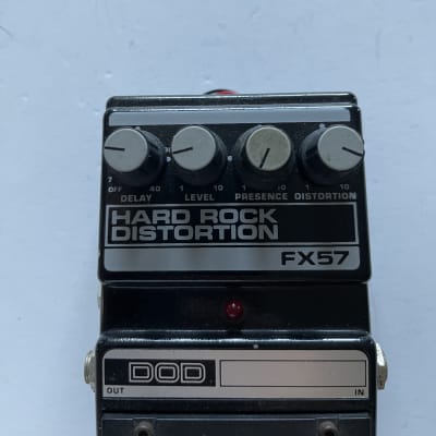 DOD Digitech FX57 Hard Rock Distortion Delay Vintage Guitar Effect Pedal *READ* image 3