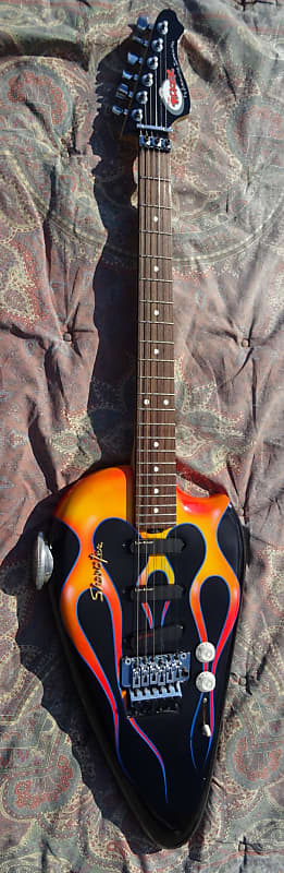 American Showster Guitars AS-57 CLASSIC BIKER GAS TANK 1986 image 1