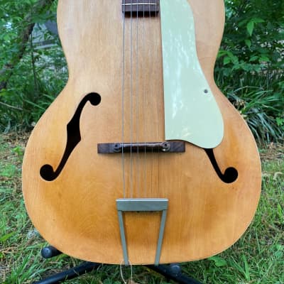 Vintage Early 50s Kay K-30 Archtop Natural image 2