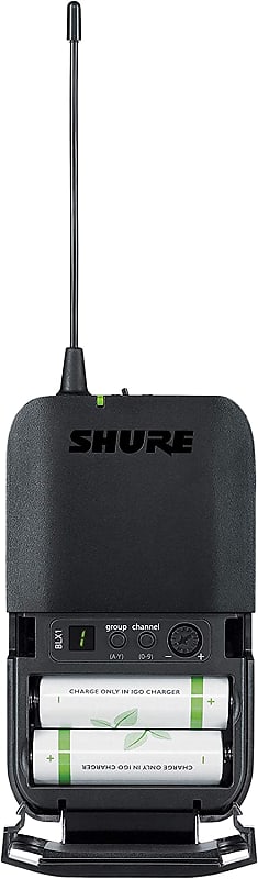 Shure BLX14R/SM35-H11 Wireless Microphone System with BLX4R Rack Mount  Receiver, BLX1 Bodypack and SM35 Headset Condenser Mic for Hands-Free  Audio,