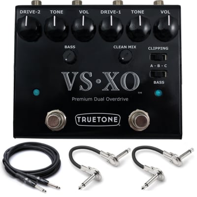 New TrueTone V3 VS-XO Premium Dual Overdrive Guitar Effects Pedal VSXO image 1