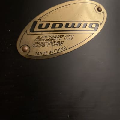 Ludwig 13"x11" Accent CS Custom rack tom Black image 8