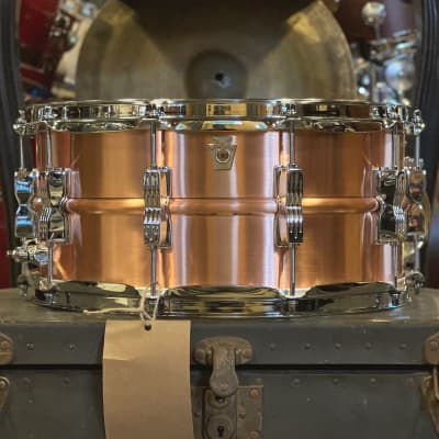 NEW Ludwig 6.5x14 Acro Copper Snare Drum image 1