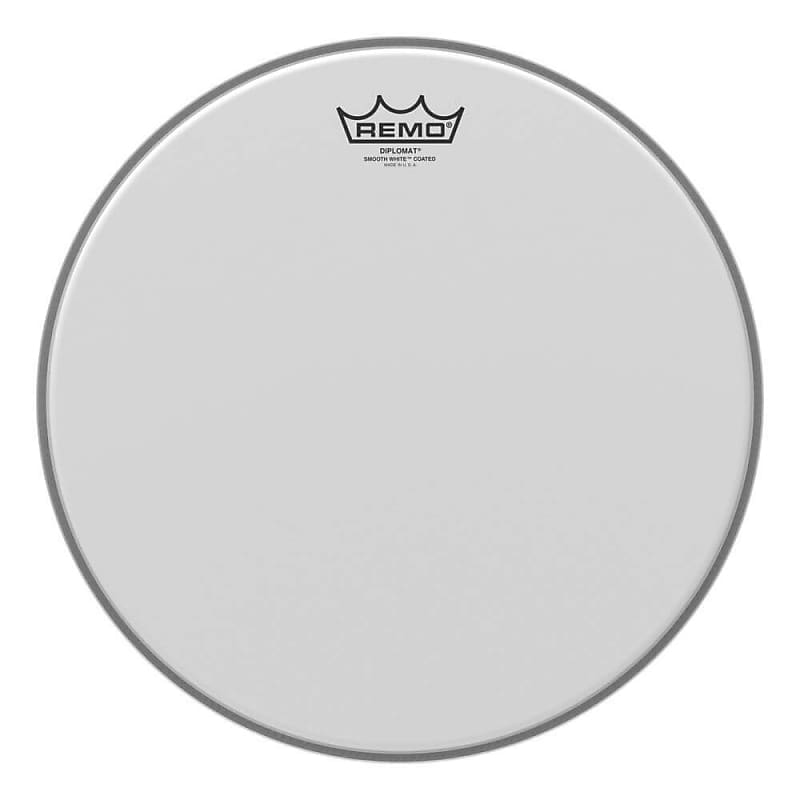 Remo Coated Smooth White Diplomat 14" Drum Head image 1