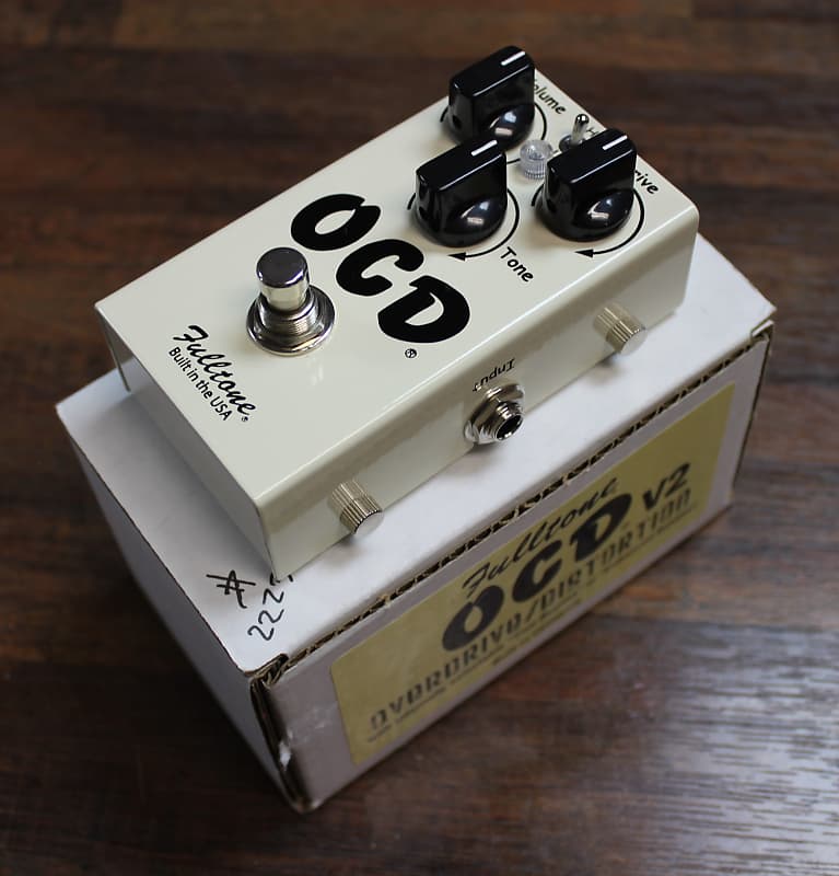 Fulltone OCD V2 Overdrive Distortion Electric Guitar Pedal