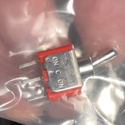 Fulltone TS-SPST Toggle Switch Replacement - 3 Pin - For OCD V2 and OCD Ge image 4