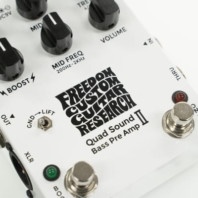 Freedom Custom Guitar Research Quad Sound Bass Pre Amp II【横浜店