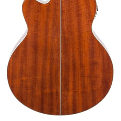 Ibanez AEB105E Acoustic Electric Bass Natural High Gloss image 6