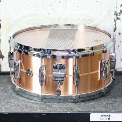 Gretsch USA CUSTOM Snare Drum Copper 2mm 14X6.5in image 2