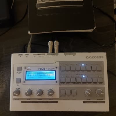 Access Virus TI Snow Desktop Digital Synthesizer 2010s - White