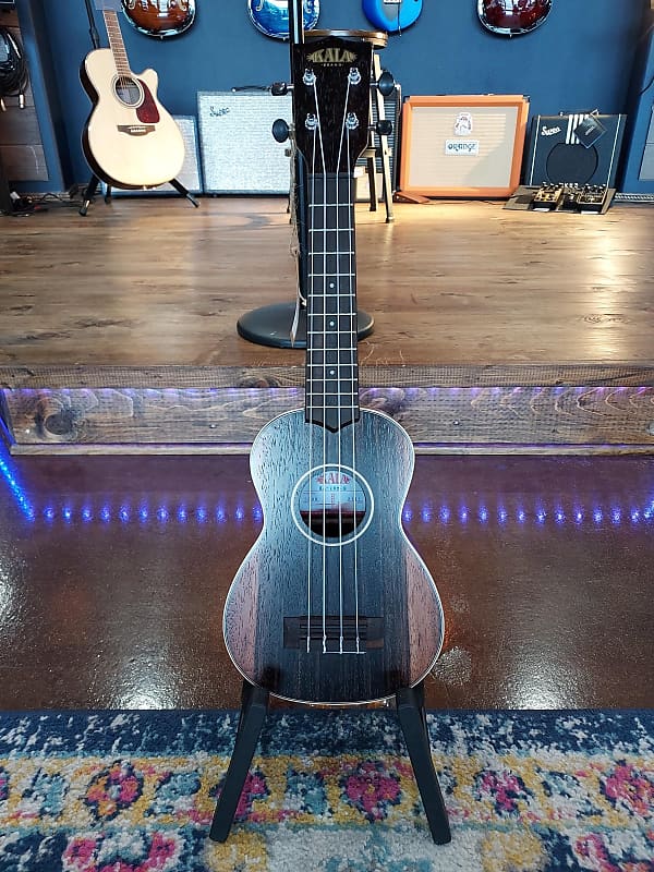 Striped Ebony Soprano Ukulele KAEBYS2006 | Reverb