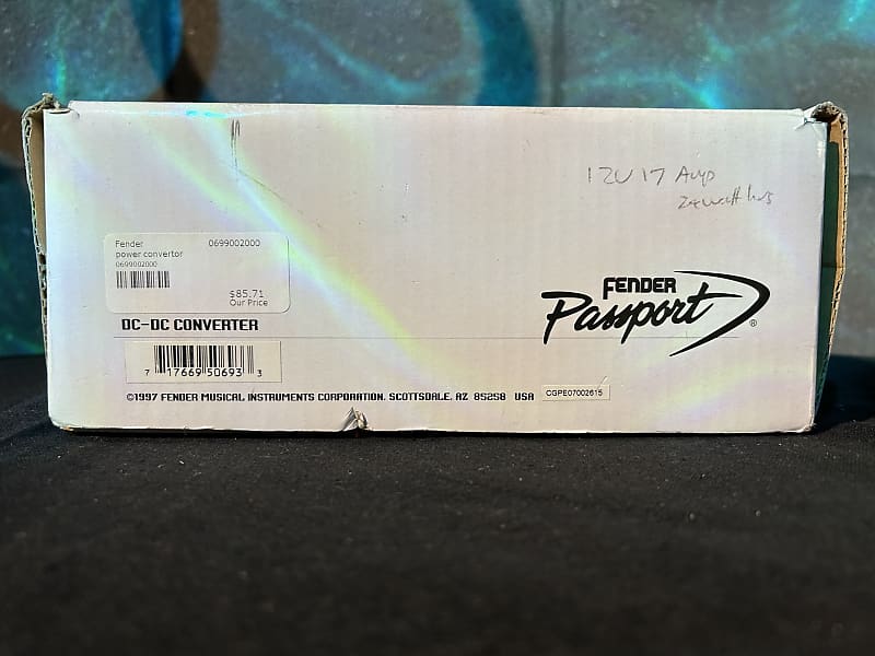 Fender Passport DCDC Converter Reverb