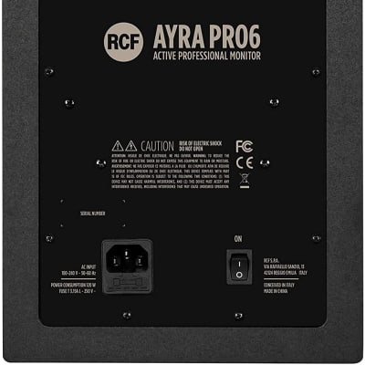 RCF AYRA PRO 6" Powered Studio Monitor - AYRASIXPRO image 4