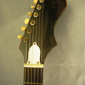 1965 Silvertone Single Pickup Sunburst Electric Guitar image 3